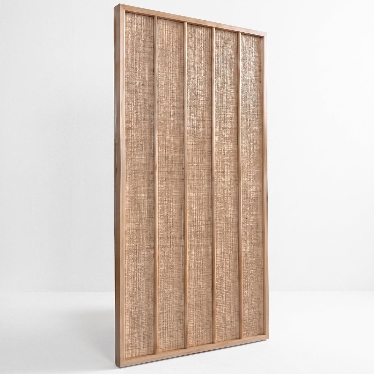 Handwoven Rattan Wall Panel 'Savana' - 39 x 24inch