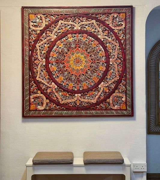 The Statement Wall Reimagined: Why Hand-Carved Panels Beat Wallpaper