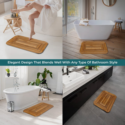Teak Shower Mat [30x20 inches]