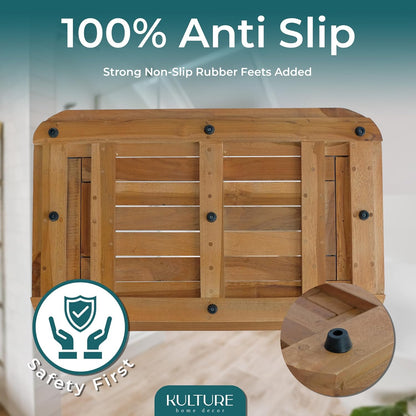 Teak Shower Mat [30x20 inches]