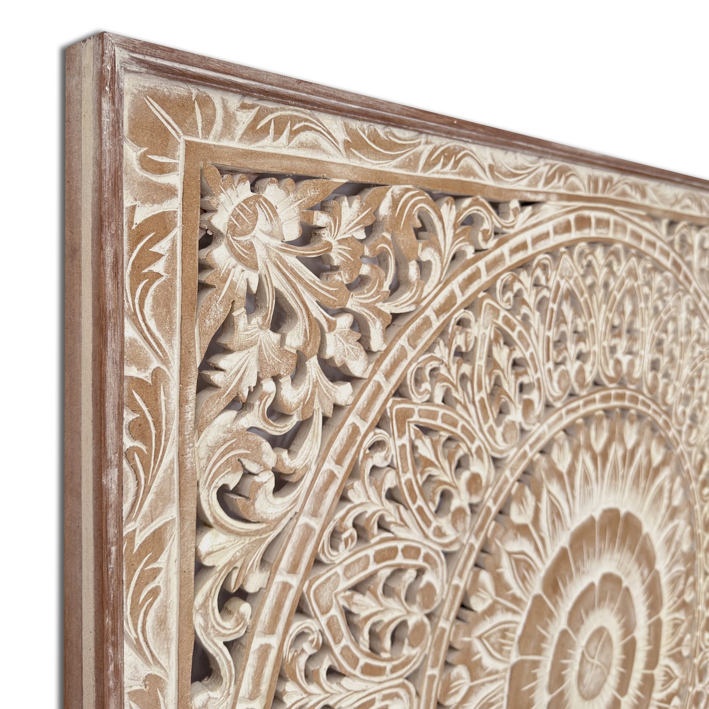 Carved Full Bed Headboard "Cendana"
