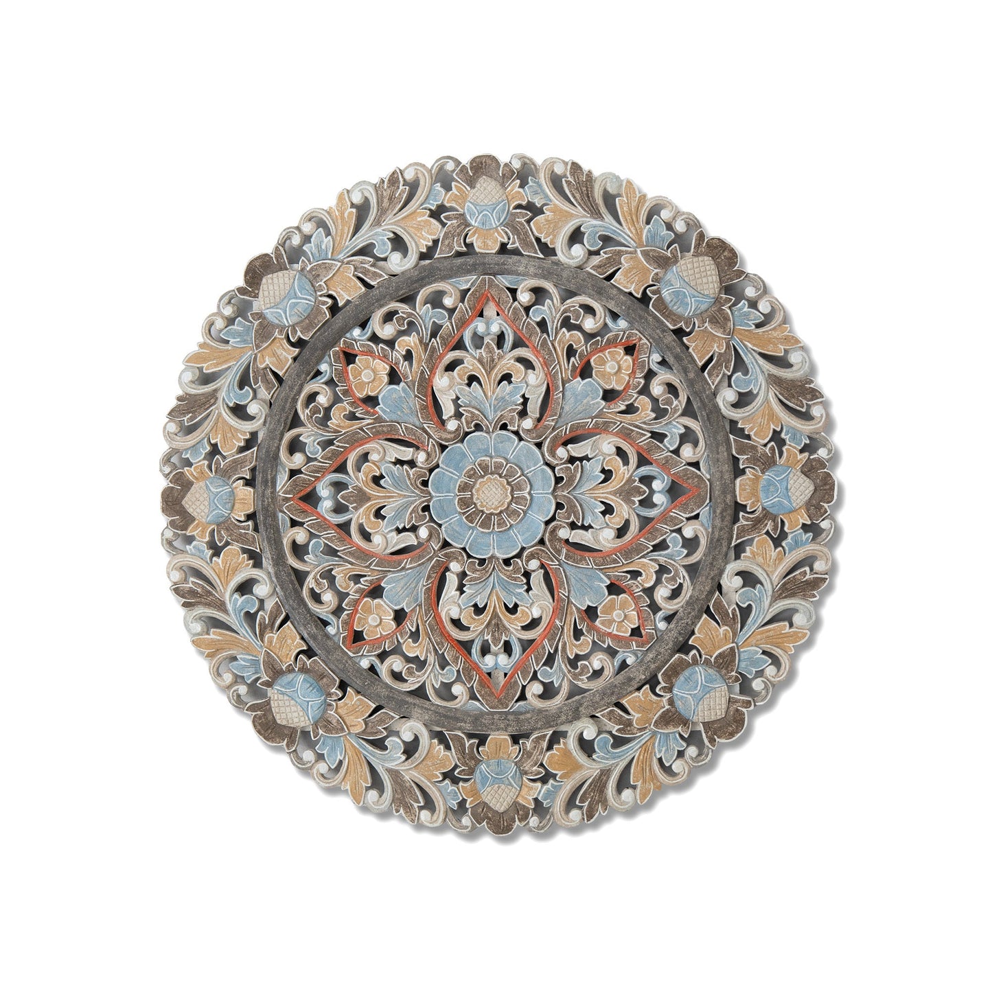 Carved Mandala Decorative Panel "Ayunina" - 40 Inches