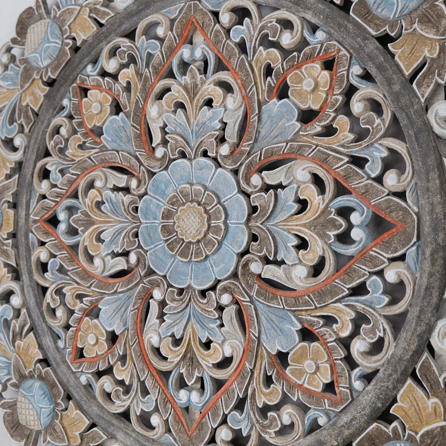 Carved Mandala Decorative Panel "Ayunina" - 40 Inches