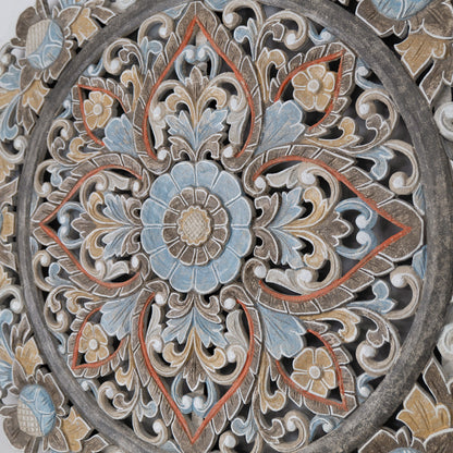 Carved Mandala Decorative Panel "Ayunina" - 40 Inches