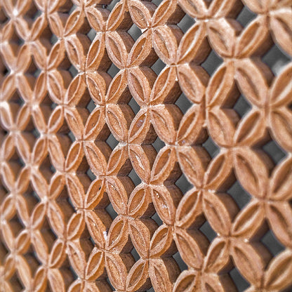 Carved Full Bed Headboard "Jagasatru"