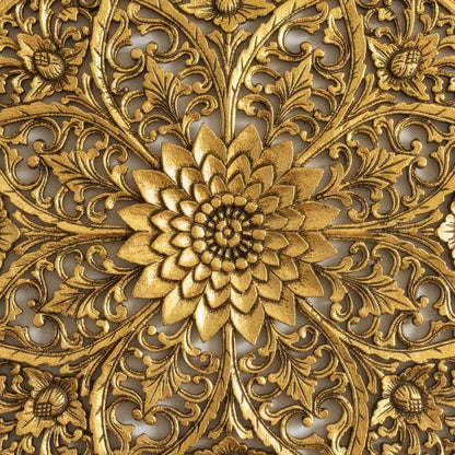 Carved Decorative Mandala "Kejayaan" - 31 Inches