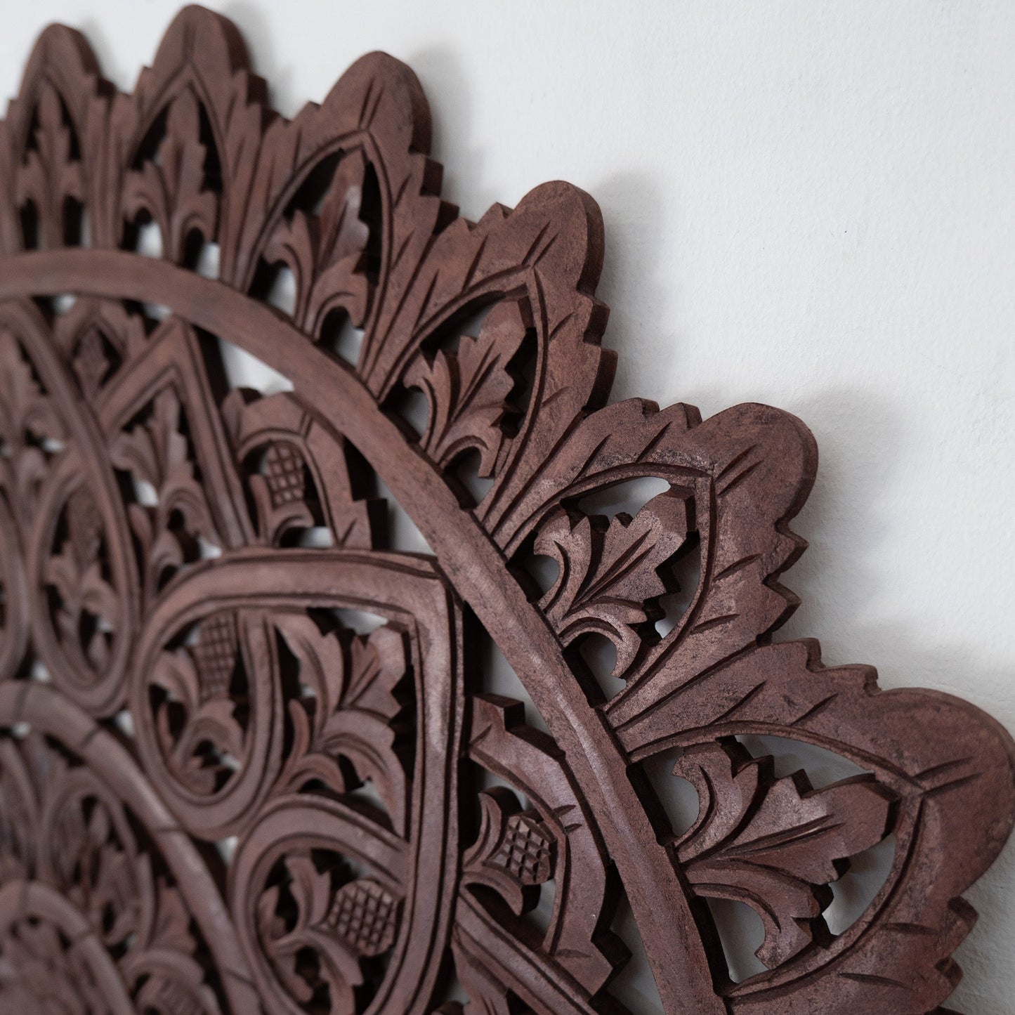 Carved Decorative Mandala "Mahkota"- 40 Inches