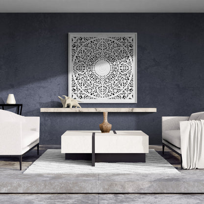 Carved Decorative Panel "Umadewi"- 40 Inches