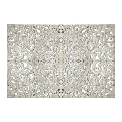 Carved Full Bed Headboard "Murraya"