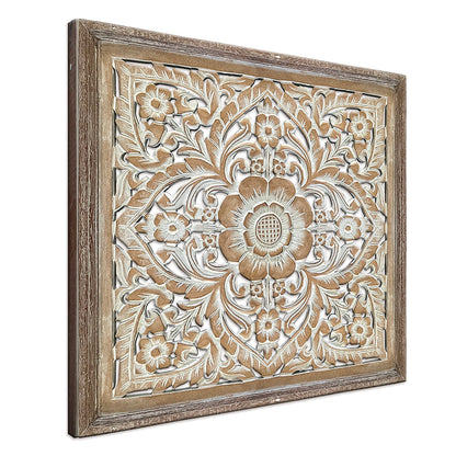 Carved Decorative Panel "Nusa" - 20 Inches