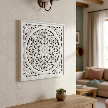 Carved Decorative Panel "Sumatra" - 20 Inches