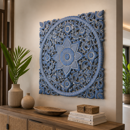 Carved Decorative Panel "Dahun" - 31 Inches