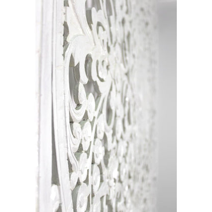 Bed Headboard King Size Anggrek - White