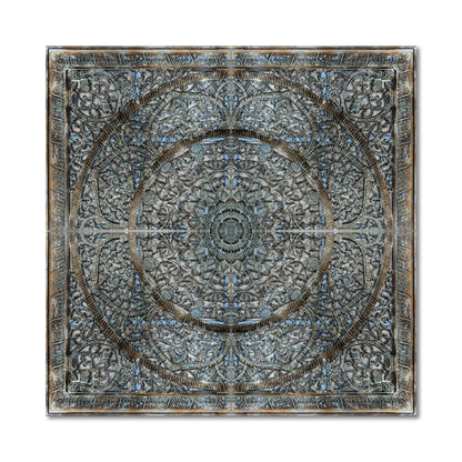 Full Bed Headboard "Manusa" - Blue