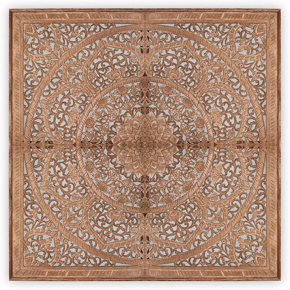 Decorative Panel "Manusa" - Natural Brown - Kulture Home Decor