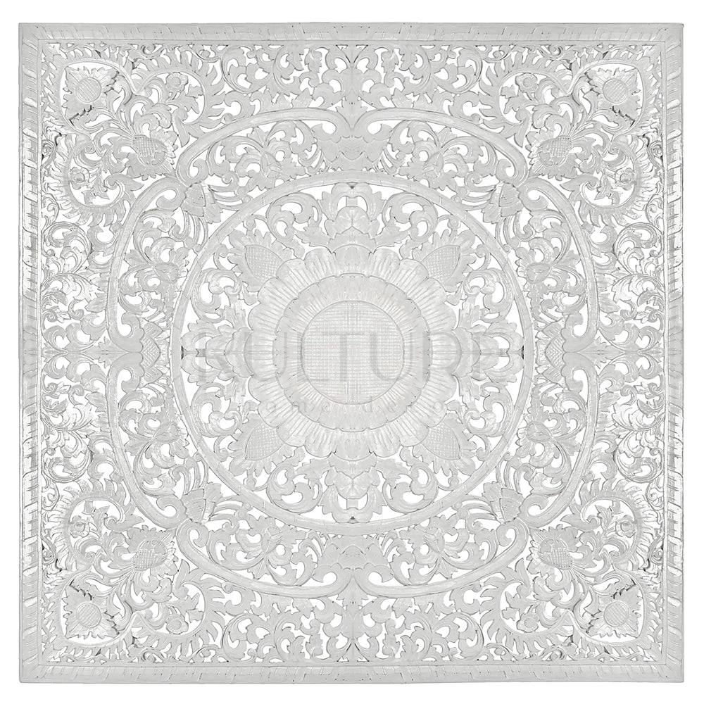 Carved Decorative Panel "Matahari" - 40 Inches