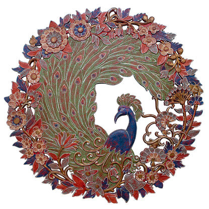 Carved Decorative Panel "Cendrawasih" - 40 Inches
