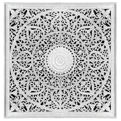 Carved Decorative Panel "Umadewi"- 40 Inches